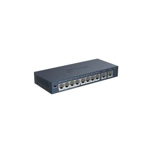 Switch|DAHUA|S3010-8GT-90|Switch type Unmanaged|Form factor Desktop/Wall-Mounting|8xRJ-45 ports|RJ-45
