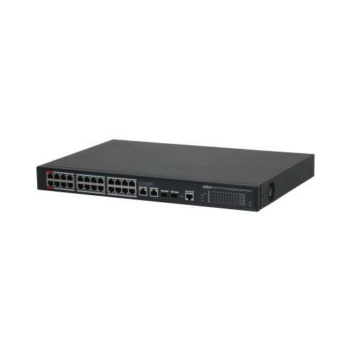 Switch|DAHUA|Switch type Managed|Switch layer L2|26xRJ-45 ports|RJ-45
