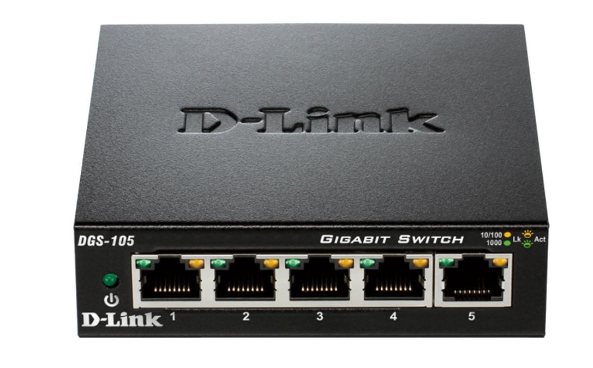 DLINK Switch DGS-105 5-port 10/100/1000 |