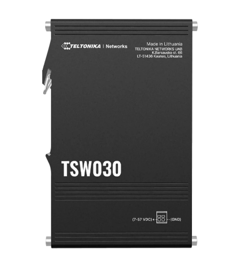 Teltonika Switch TSW030 8xRJ45 ports 10/100Mbps