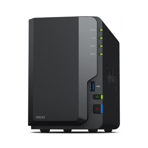 Synology NAS server DS223 2x0HDD 2GB