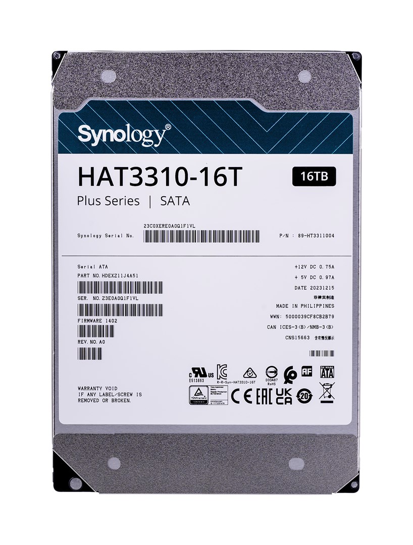 Synology HAT3310-16T internal hard drive 3