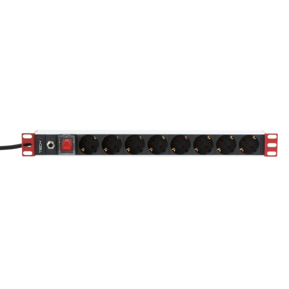Techly Rack 19" Power Strip 8