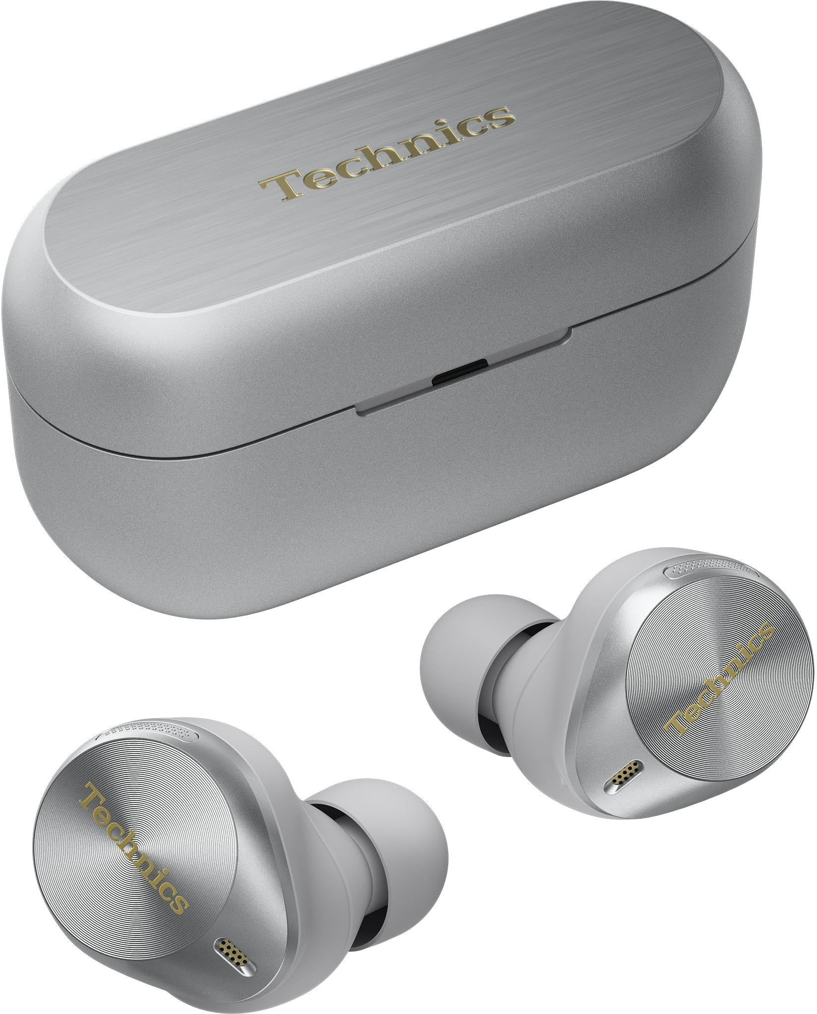 Technics wireless earbuds EAH-AZ80E-S, silver |