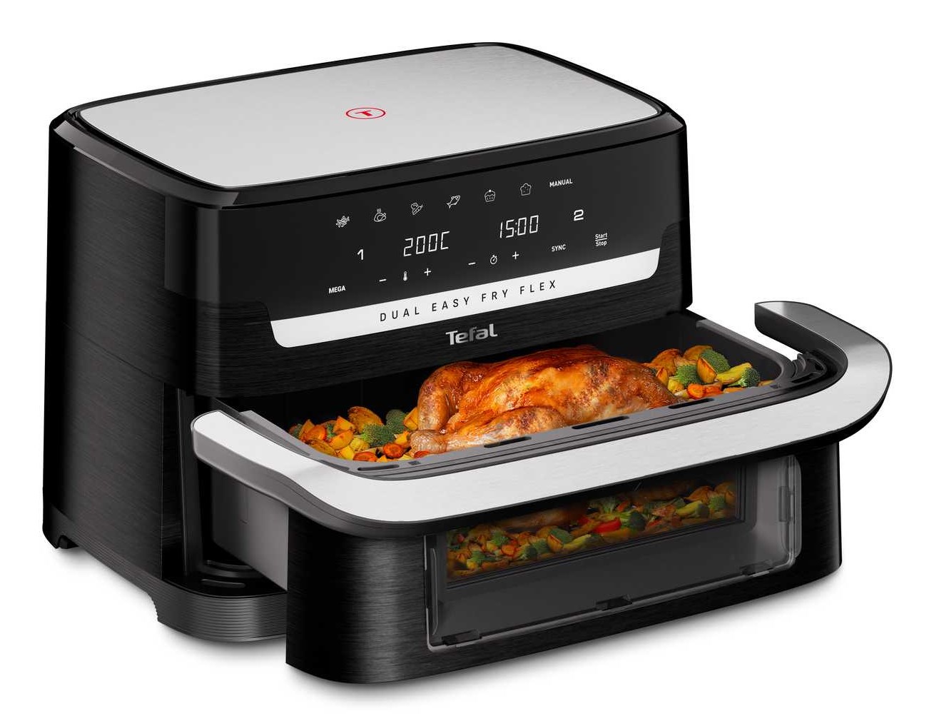 Tefal EY9228 Dual Easy Fry Flex