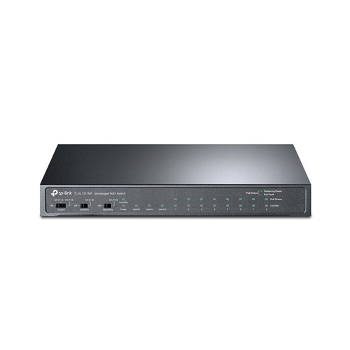 Switch|TP-LINK|1x10Base-T / 100Base-TX|PoE+ ports 8|124 Watts|TL-SL1311MP