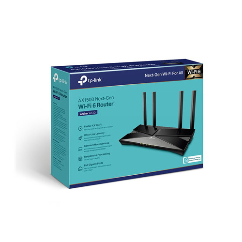 TP-LINK Router Archer AX10 AX1500 4LAN