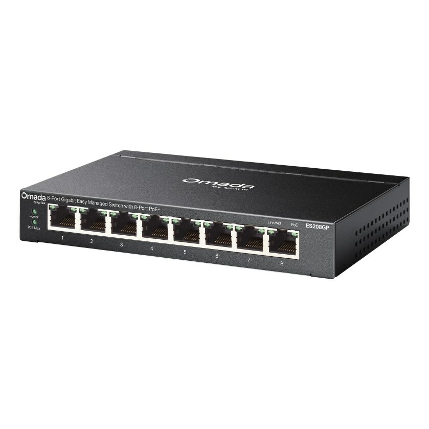 TP-Link Omada ES208GP network switch Managed