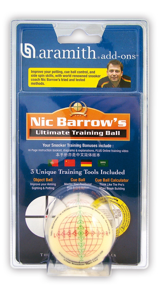 Treniruočių rutulys Nick Barrow Aramith Ultimate