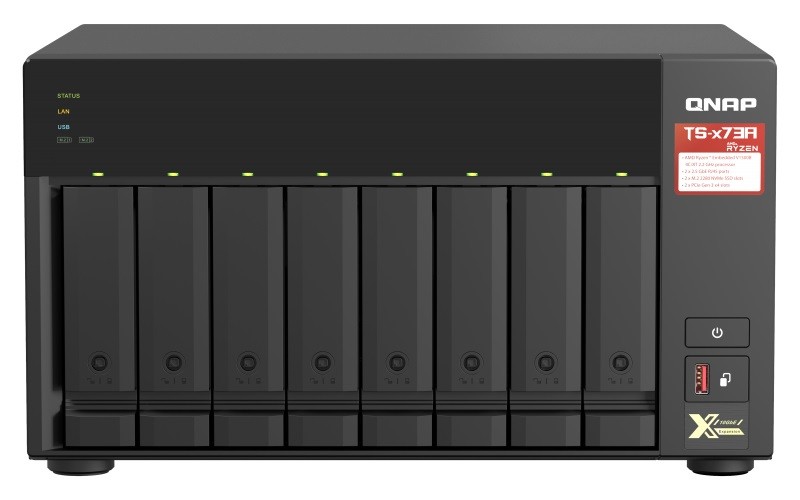 QNAP TS-873A-8G AMD Ryzen V1500B 2