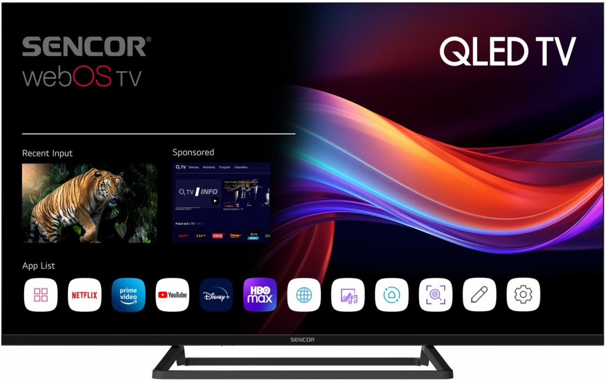 Sencor TV SLE 32QF860B Smart webOS