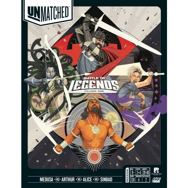 Iello Unmatched: Battle of Legends, Volume