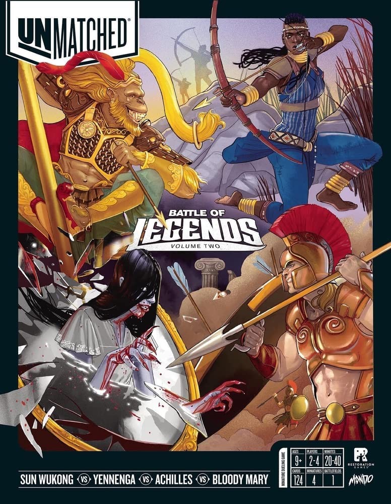 Iello Unmatched: Battle of Legends, Volume