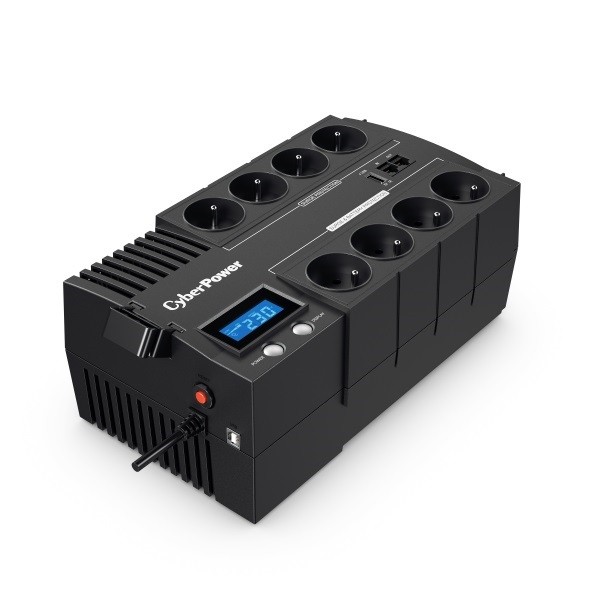 CyberPower UPS BR1000ELCD-FR 1000VA/600W AVR/LCD/8xFR/1xUSB/RJ11/RJ45 |