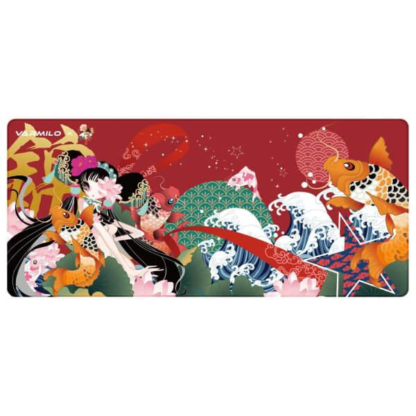 Varmilo Koi Peony Desk Pad, Extra
