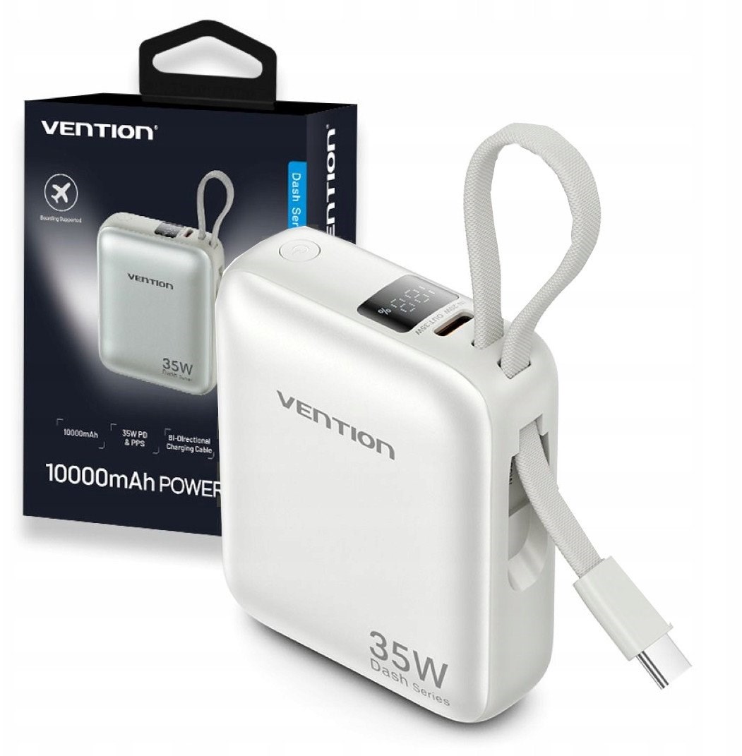 POWER BANK USB 10000MAH 35W/MINI BEIGE