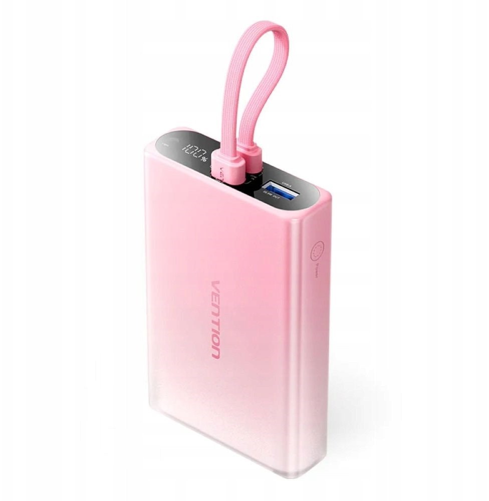Vention 10000mAh power bank with LED