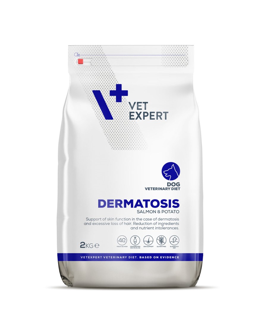 VETEXPERT Veterinary Diet Dermatosis Dog Salmon