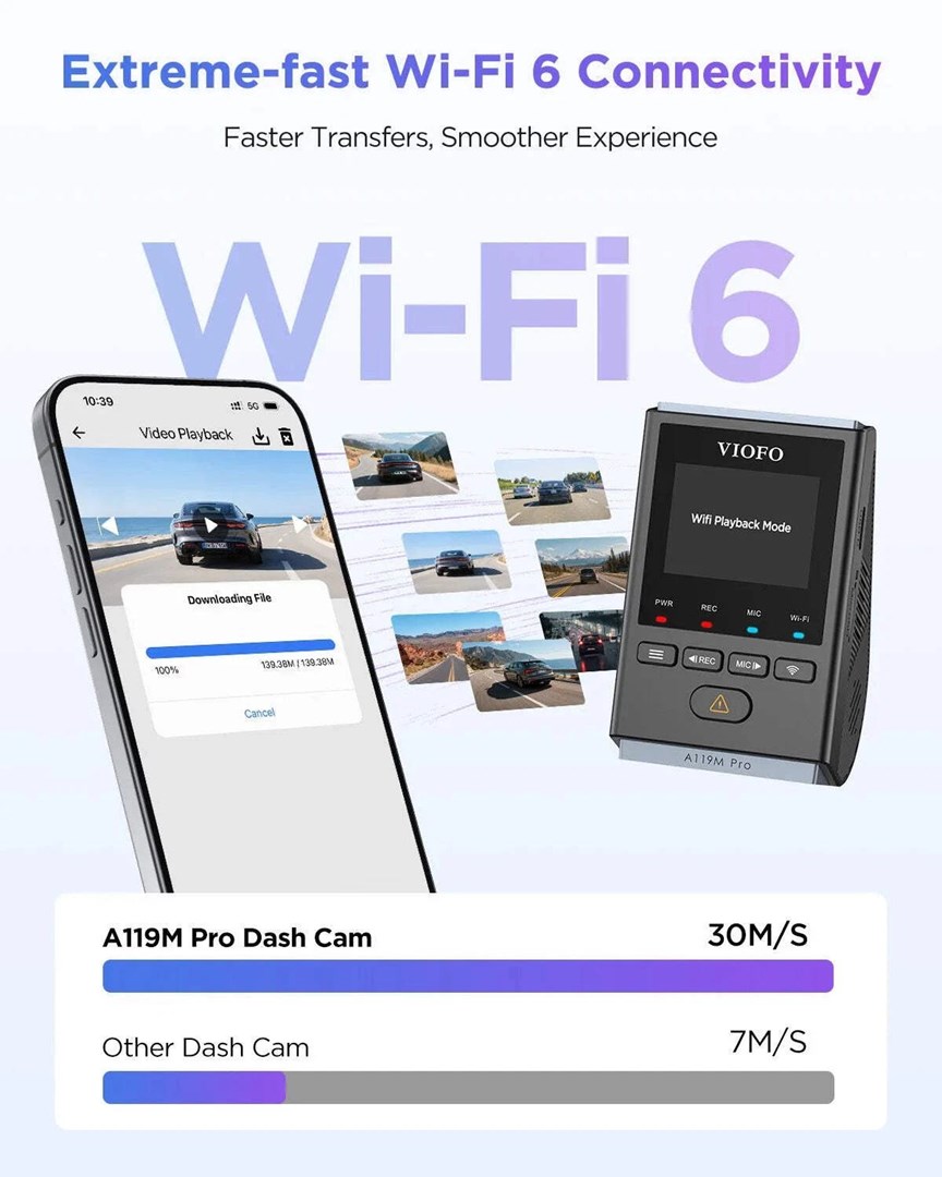 VIOFO A119M Pro video recorder |