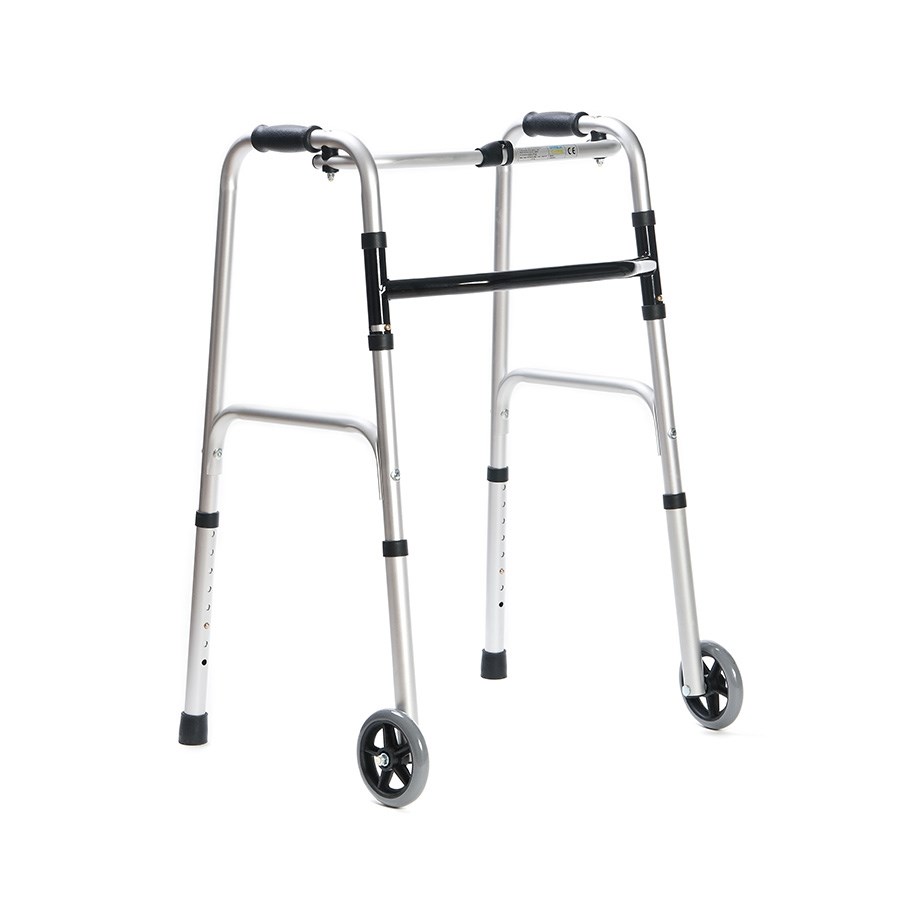 Walking frame rehabilitation with wheels |