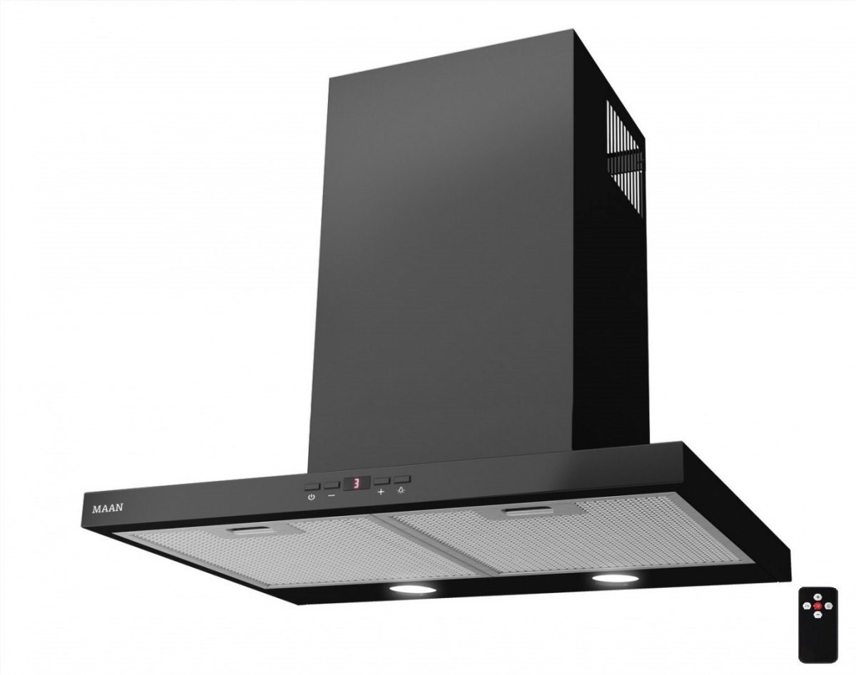 Wall-mounted chimney kitchen hood MAAN Siena