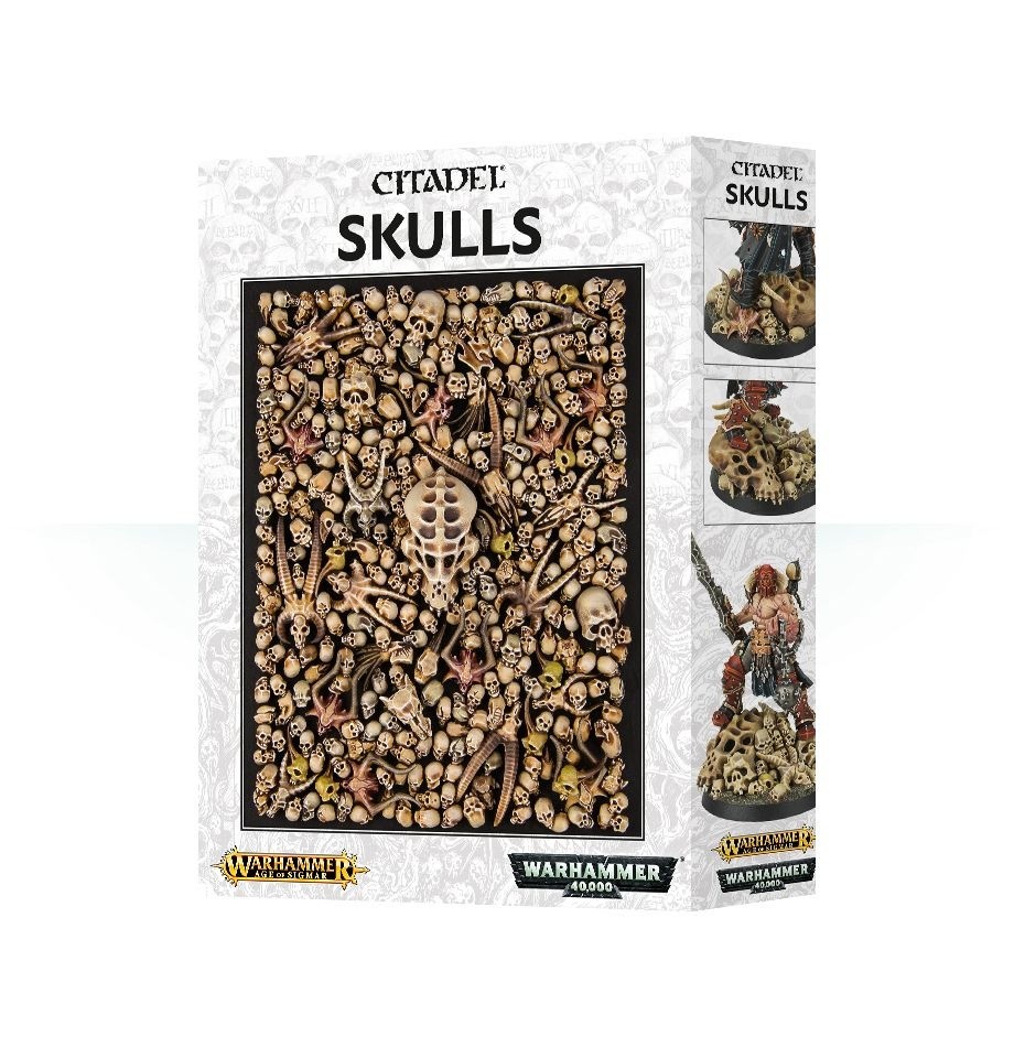 Games Workshop Warhammer - Citadel Skulls