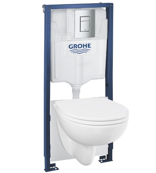 WC komplektas GROHE SOLIDO 5-in-1, 112957SH00