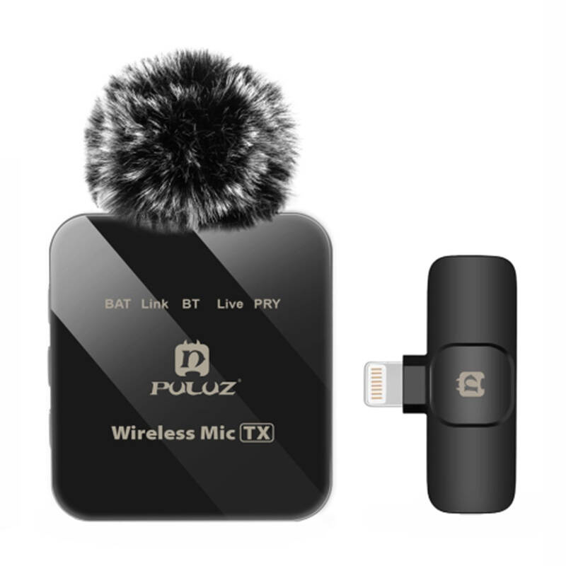 Puluz Wireless Lavalier Dual Microphone for