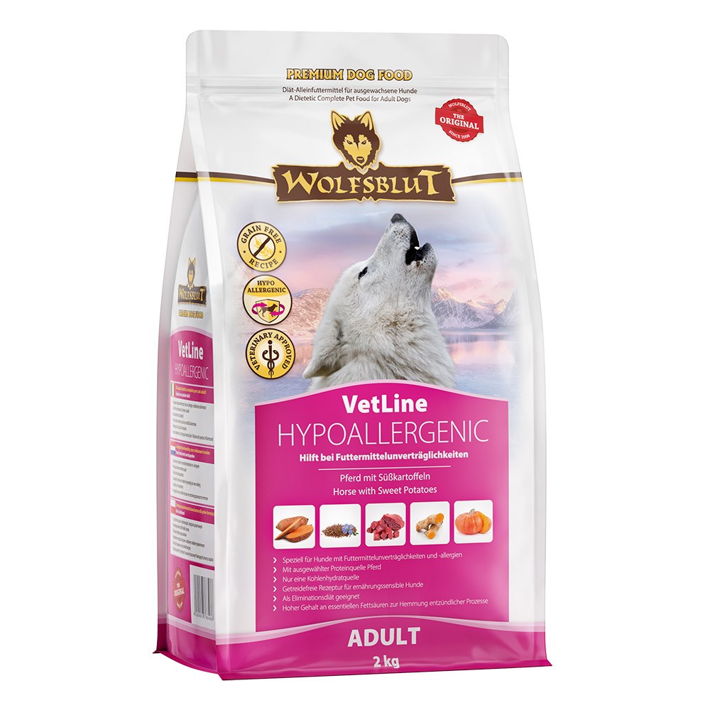 WOLFSBLUT VetLine Hypoallergenic Horse with sweet