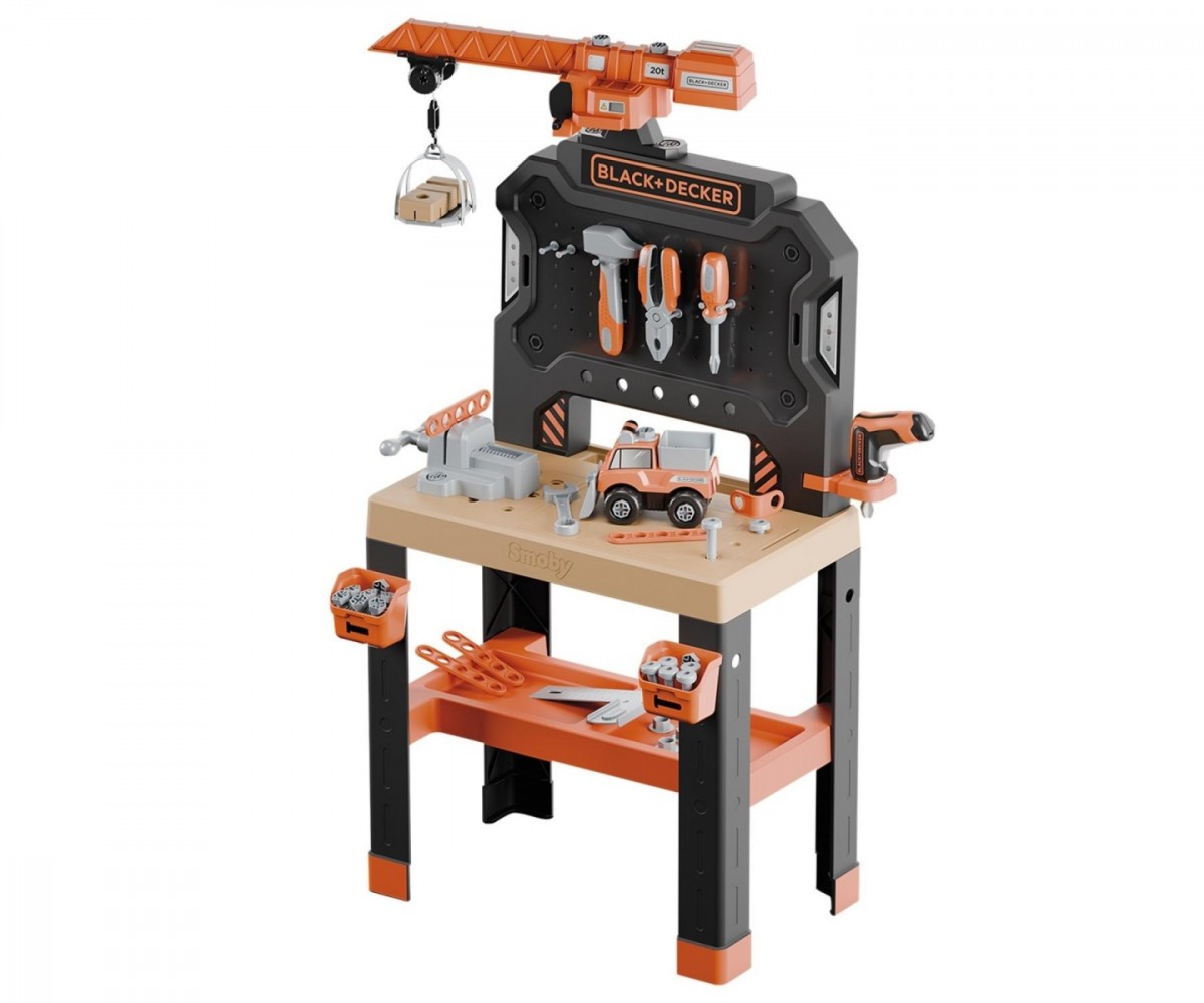 Smoby Workshop Black+Decker Bricolo Builder |