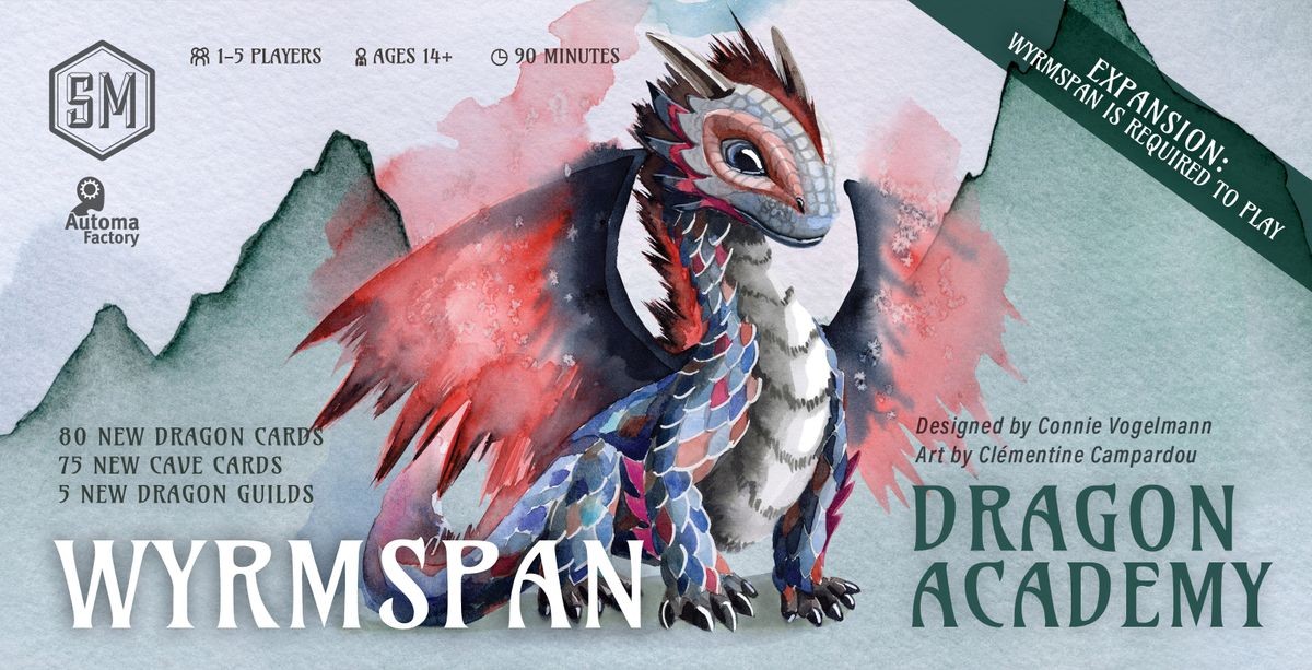 Stonemaier Games Wyrmspan: Dragon Academy |