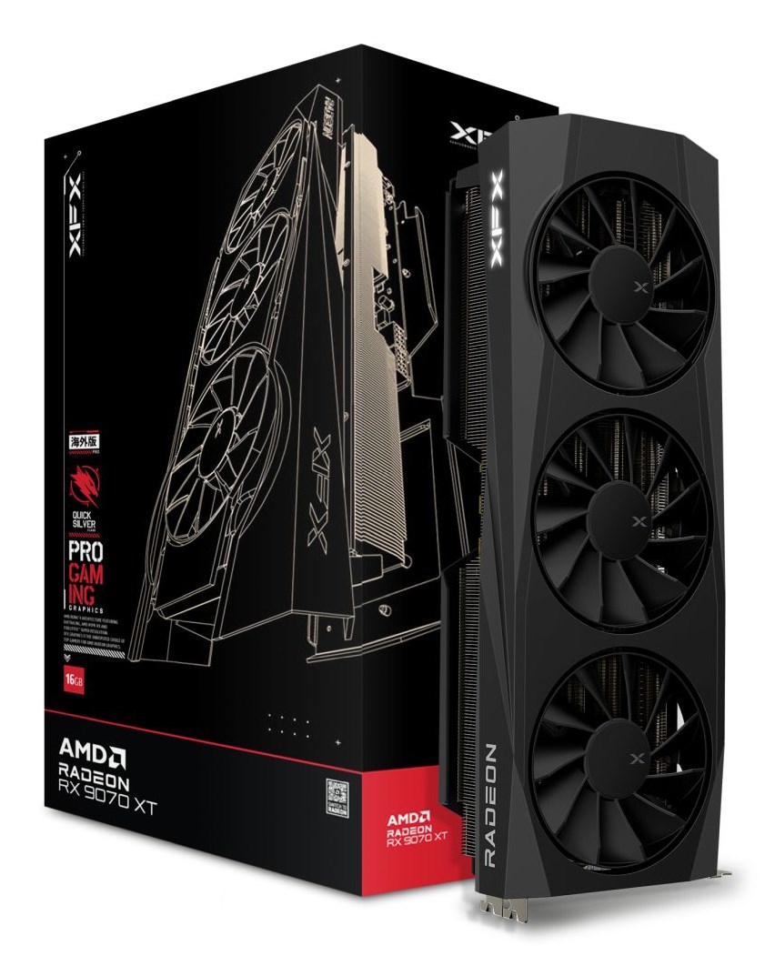 XFX Quicksilver Radeon RX 9070 XT