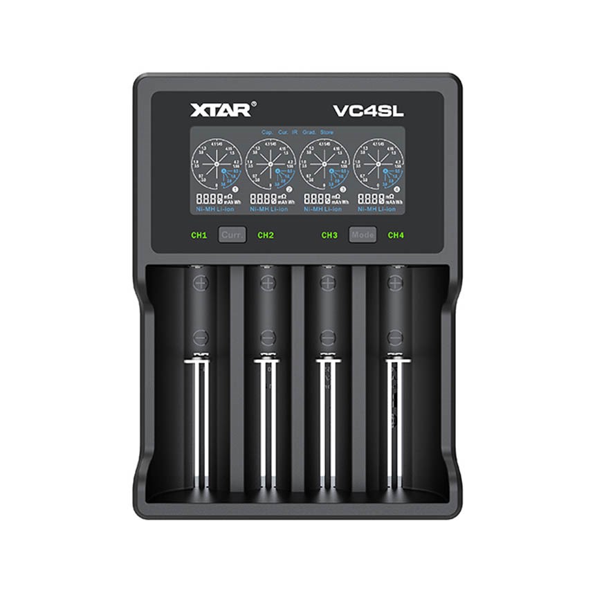 XTAR VC4SL battery charger to Li-ion