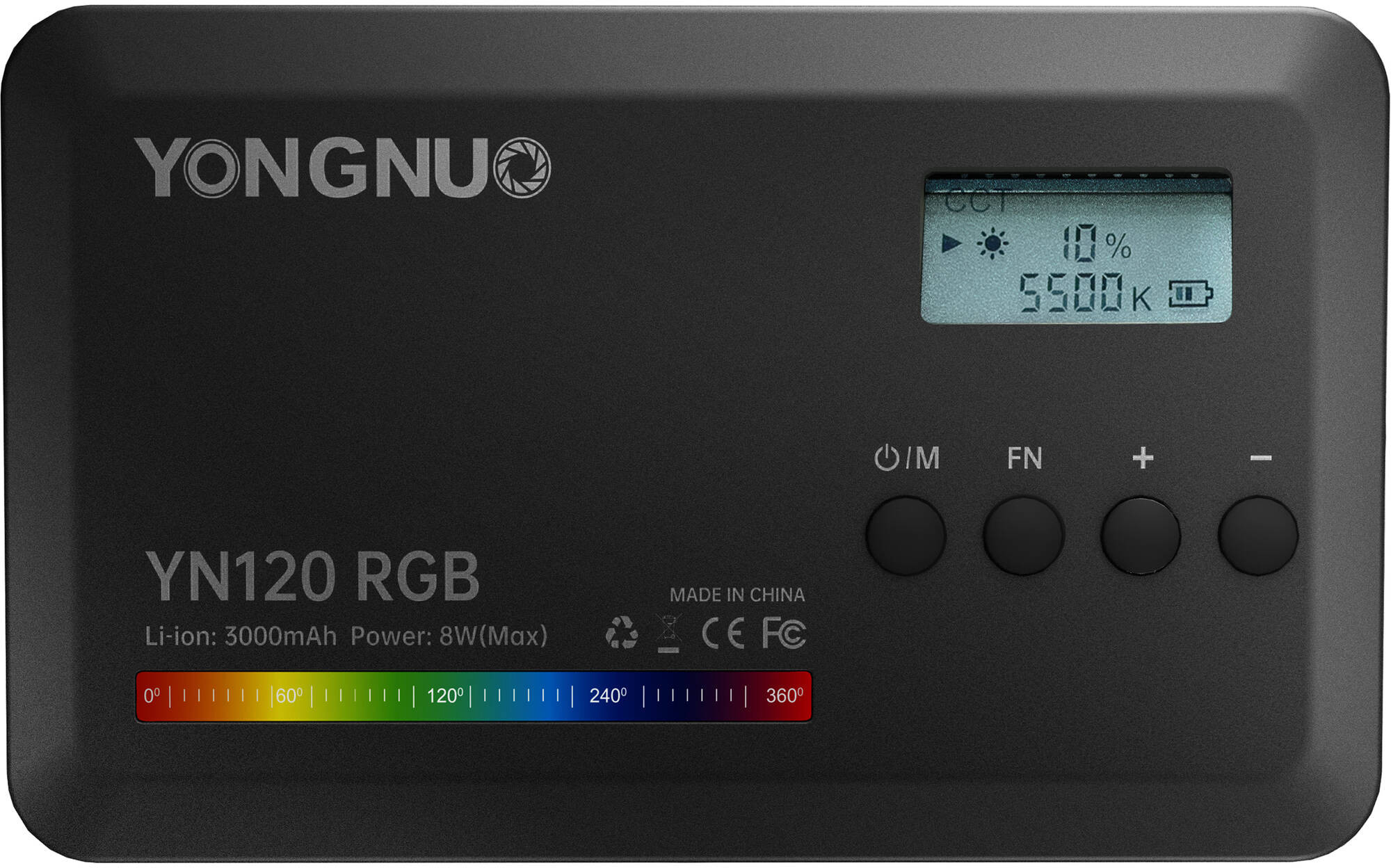 Yongnuo video light LED YN120 RGB